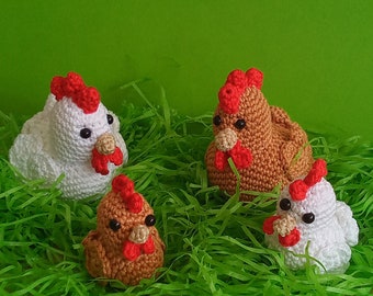 Amigurumi de poulet
