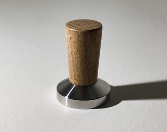 Handcrafted Coffee Tamper - 58mm, 54mm, 51mm Sizes - Compatible with Breville Machines - The Mid
