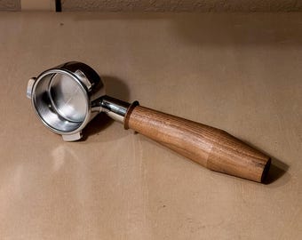 Bottomless Portafilter for Breville 54mm 58mm Sizes Wooden