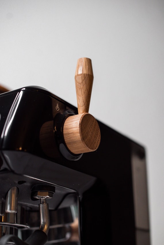 Wooden Steam Lever for Breville Barista Express, Pro and Infuser - Espresso Machine Accessory