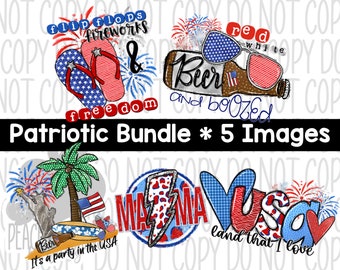 July 4th png sublimation bundle, Patriotic Pack, American Flag, memorial day clipart, digital download, forth of July png, Independence Day