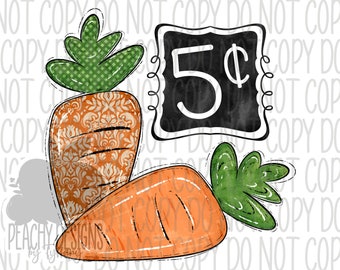 5 Cent Carrots png, Easter design, digital download, sublimation designs, sublimation downloads, sublimation, Easter png, DTG, Easter print