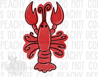 Cute Crawfish png, Crawfish png, Crawfish Clipart, sublimation designs, sublimation, sublimation png, Crawfish Boil, Louisiana
