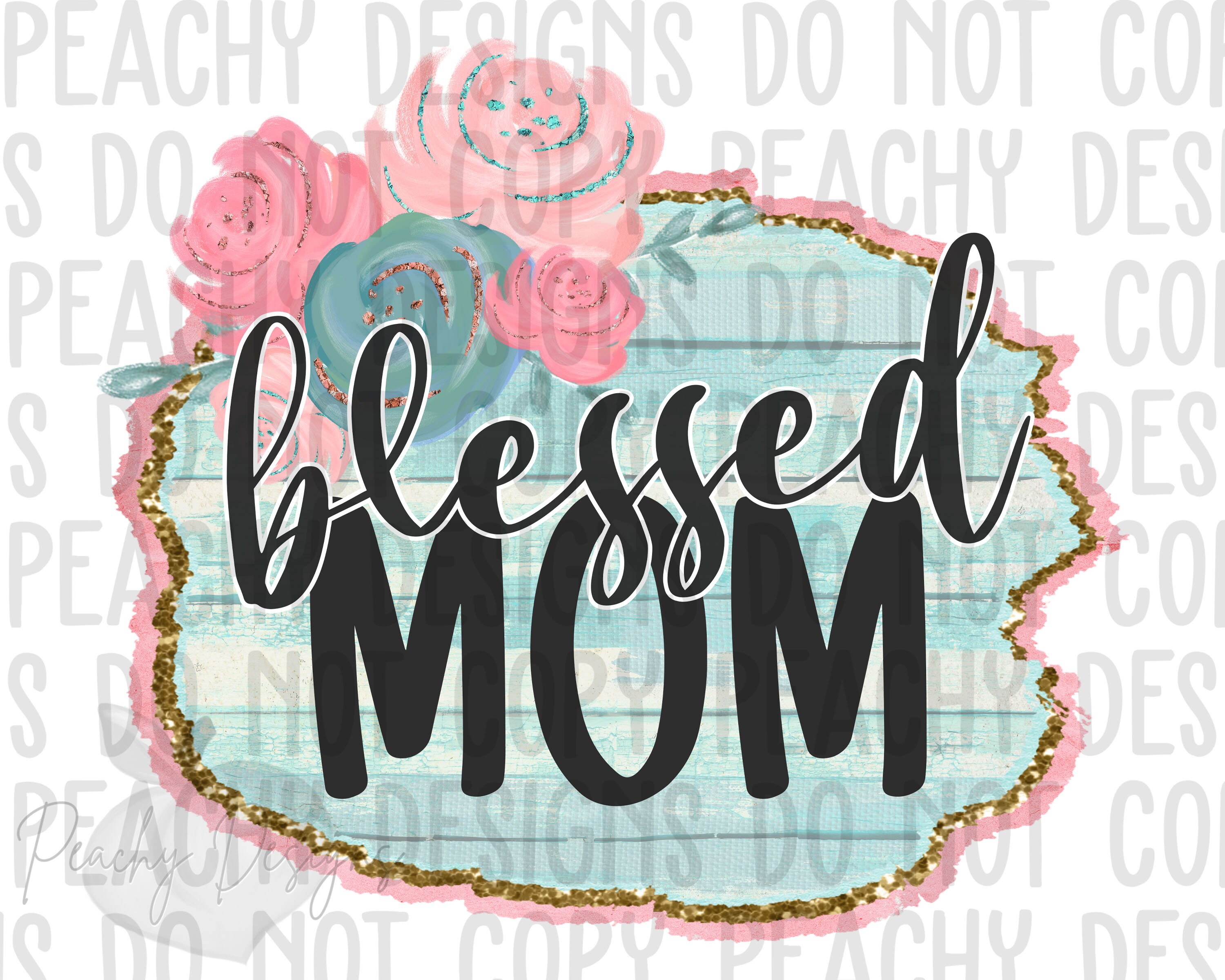 Mothers Day Png Mom Clipart Blessed Mom Png Blessed Mom - Etsy Hong Kong