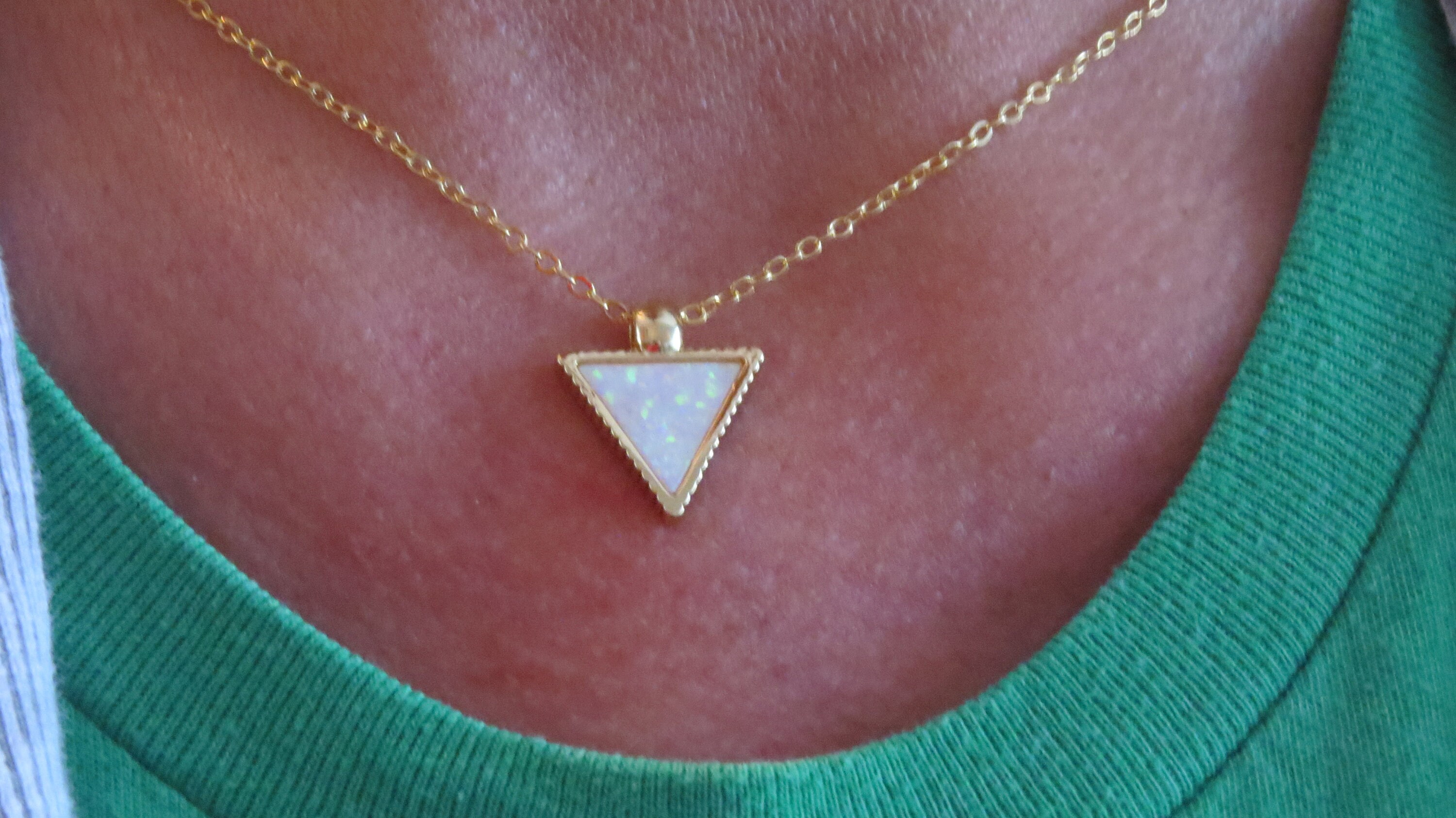 14 K Gold Filled Dainty Chain With Gold Filled Cubic Zirconia Etsy UK