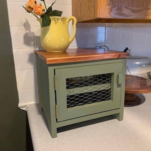 Pie safe, countertop storage, pie cabinet