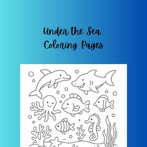 Under the Sea Coloring Pages