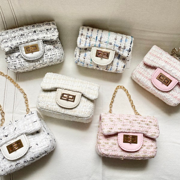 Pink Flowers Purse Etsy