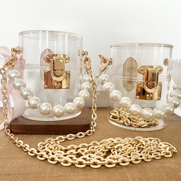 Clear Bucket Bag Etsy