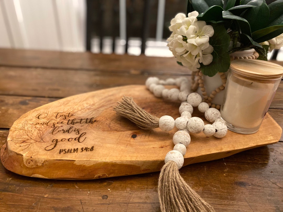 Rustic Bread Board, Rustic Dinnerware, Customized Charcuterie Board