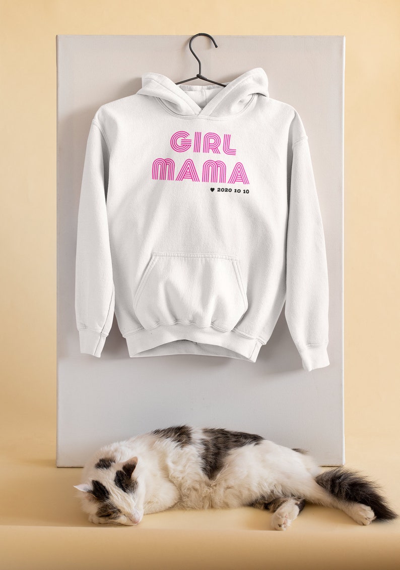 Mom of Girl Present Girl Mom Sweatshirt Girl Mom Life Hoodie Custom Girl Mom Hoodie Personalized Mom Mothers Day Gift Mama Sweatshirt
