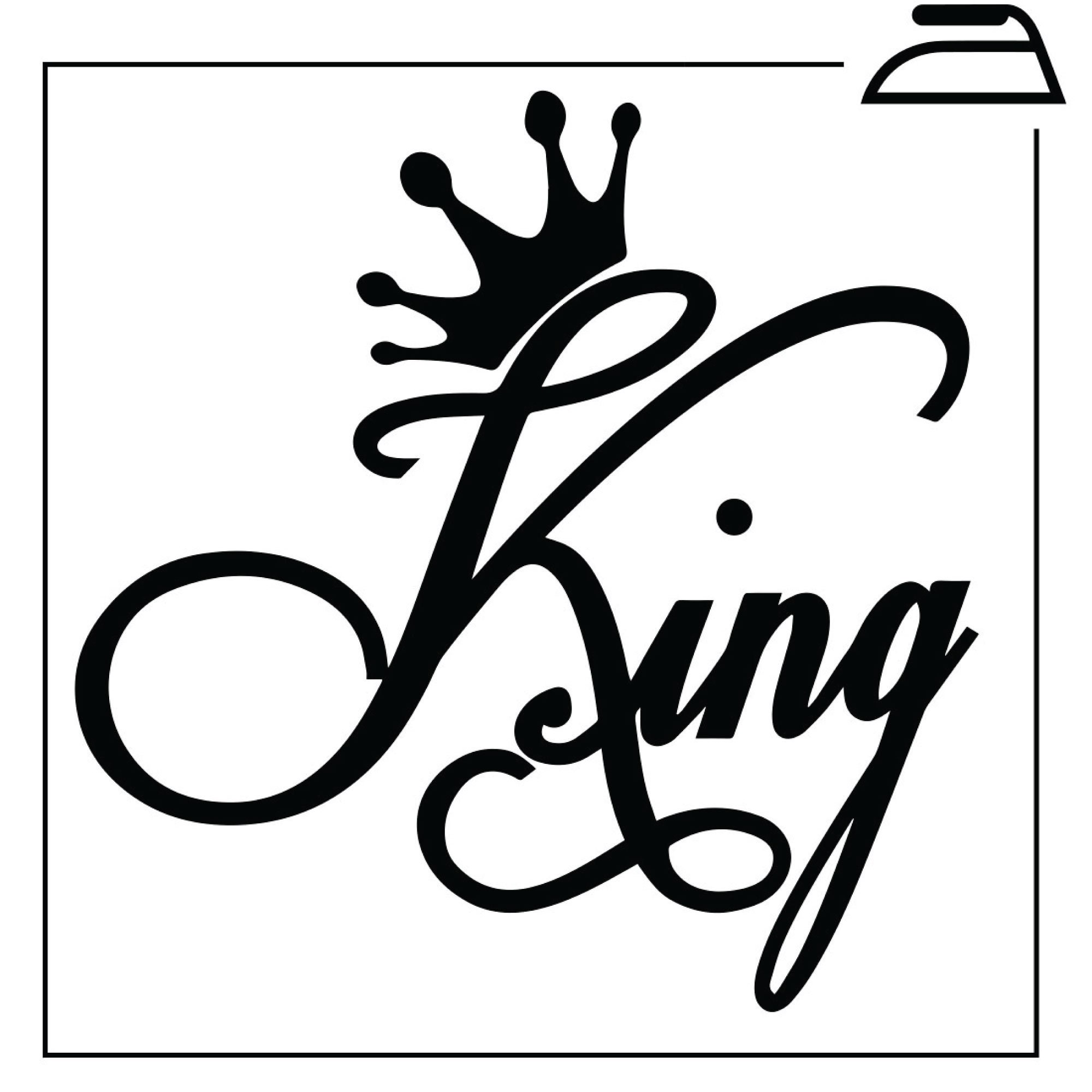 King Queen With Crown Couple Matching Adhesive Stickers - Etsy Canada