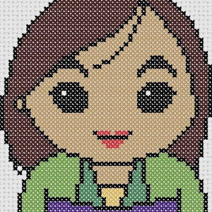 Chinese Warrior Princess Pattern