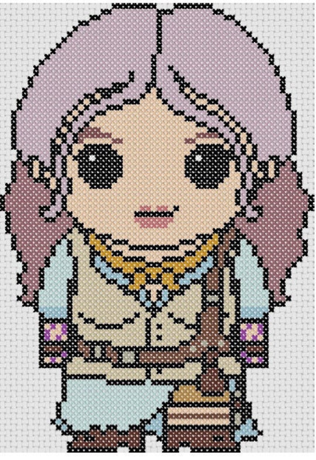 Critical Horse Girl Sorcerer Pattern - Etsy