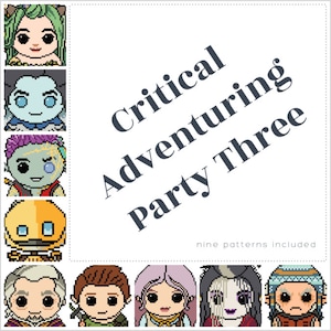 Critical Adventuring Party Three (9 Pack)