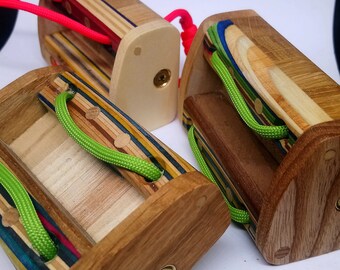 Bespoke Upcycled/Recycled solid Hangboards and Fingerboards for Rock Climbers or Finger strength training, hand made by Bee Kind Climbing.