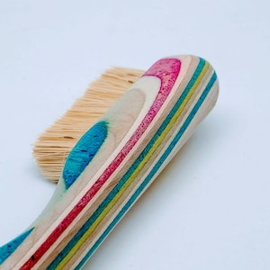 Mini Recycled Skateboard Vegan Climbing Brush