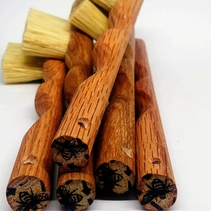 Mini Recycled Hard Wood Vegan Climbing Brush