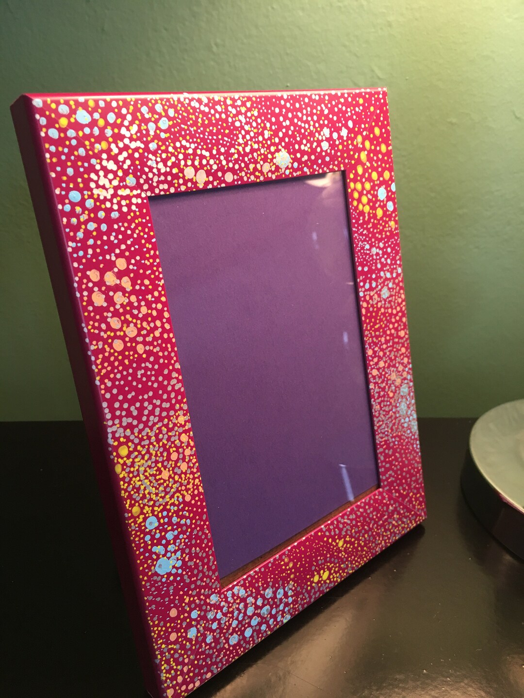 Hand Painted Frame for a 4x6 Photo Etsy