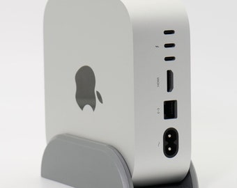 Vertical Stand for Mac Mini M4/Pro - Easy Power Button Access & Enhanced Ventilation