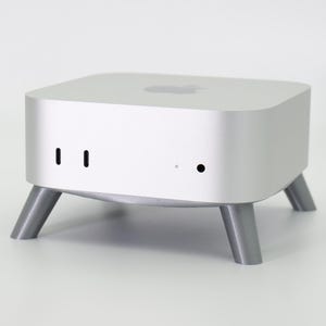 Mac Mini M4 Elevated Stand with Integrated Power Button