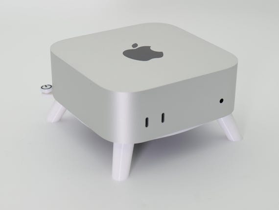 Mac Mini M4 Elevated Stand With Integrated Power Button - Etsy