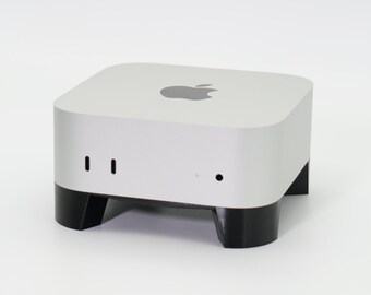 Mac Mini M4/Pro Stand - Easy Power Button Access & Enhanced Ventilation