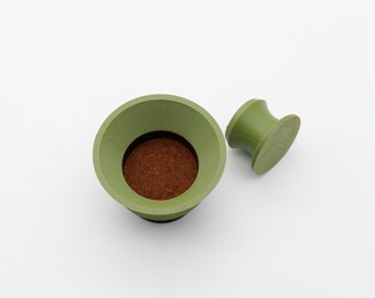 Barista set with tamper and dosing ring for OutIn Nano