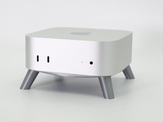 Mac Mini M4 Elevated Stand With Integrated Power Button - Etsy