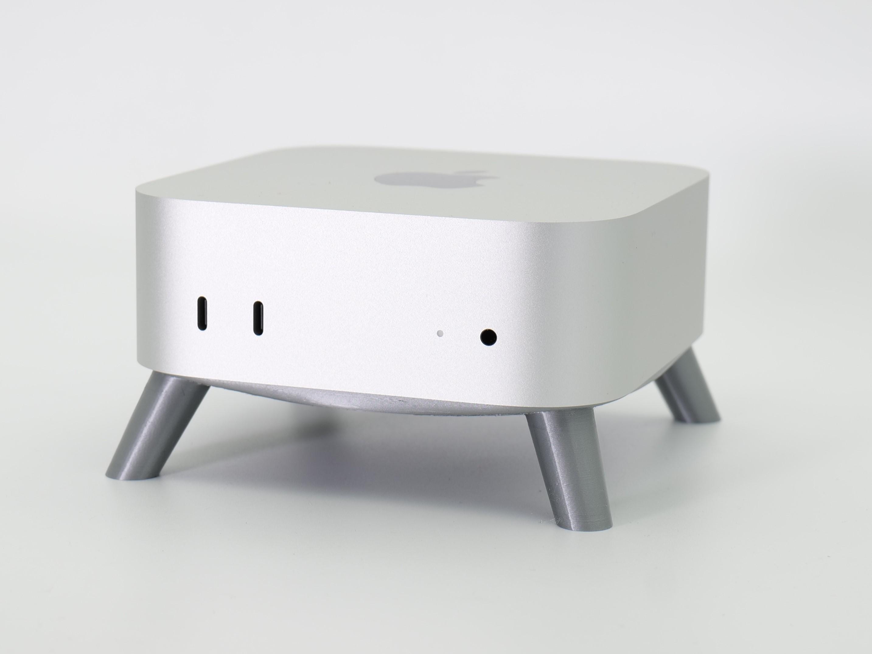Mac Mini M4 Elevated Stand With Integrated Power Button - Etsy