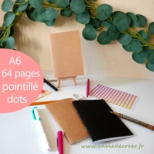 Carnet A6 pointillé dots - 64 pages