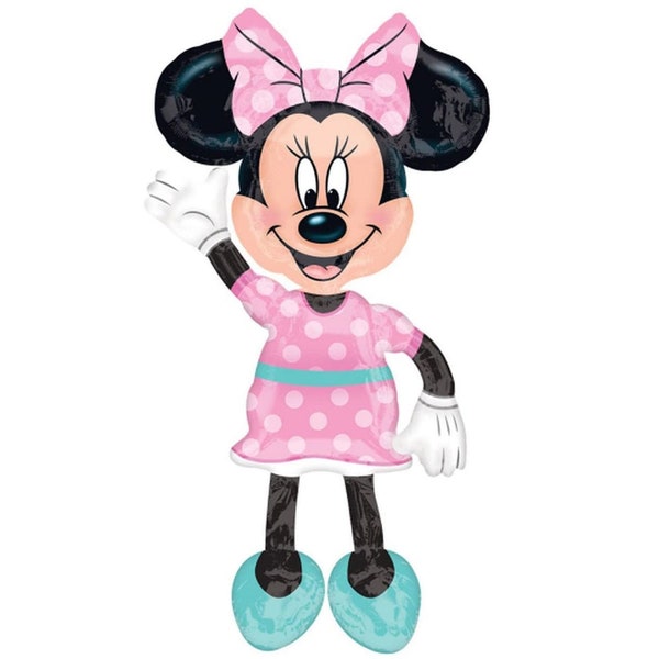 Disney Minnie Mouse AirWalker Giant Foil Balloon - 54" Tall