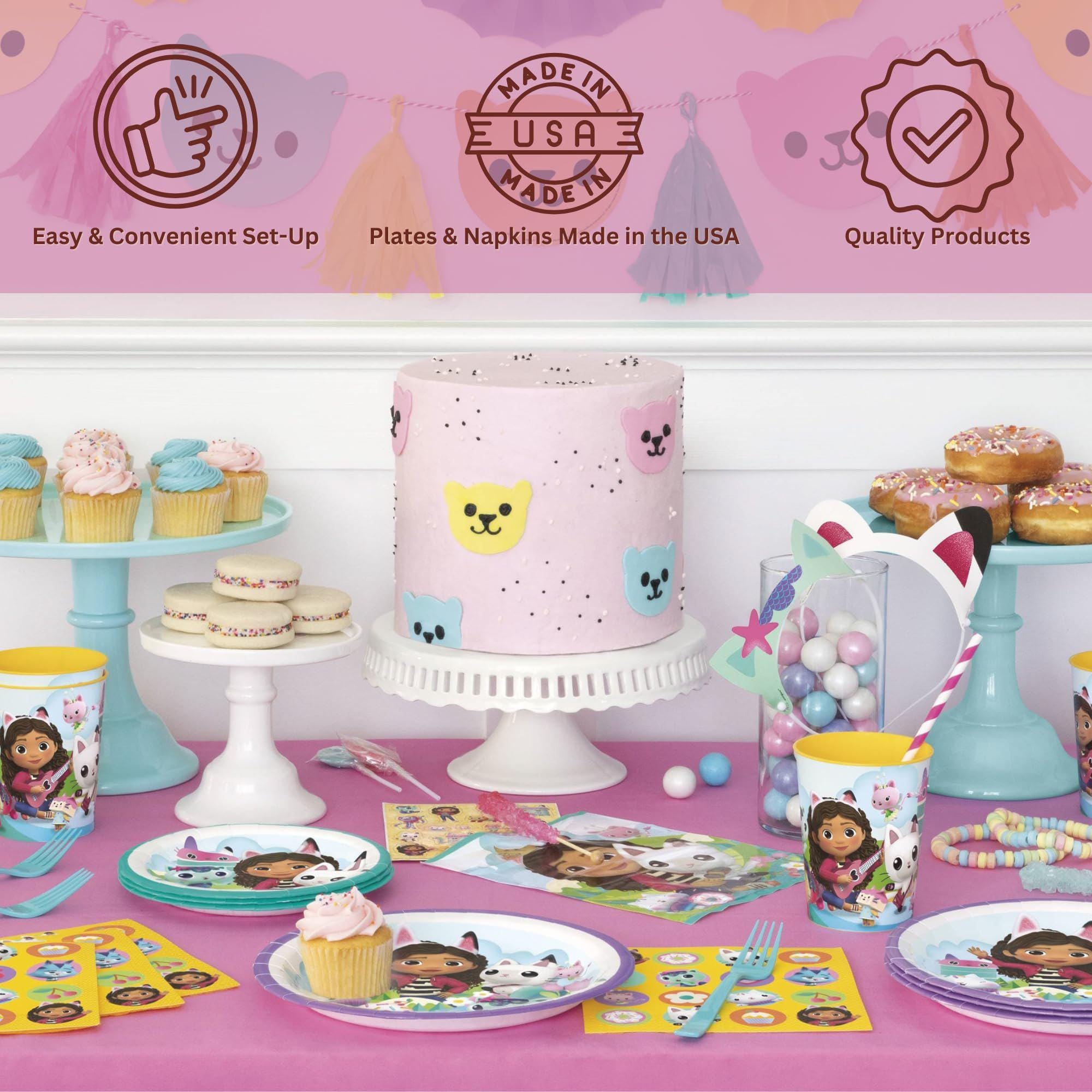 Gabby Dollhouse | Party Supplies | Gabbys Dollhouse Birthday Party ...