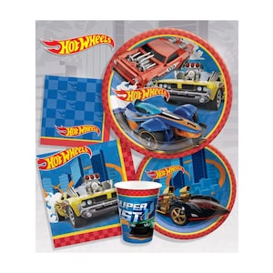 Hot Wheels Getränkeservietten - 16ct
