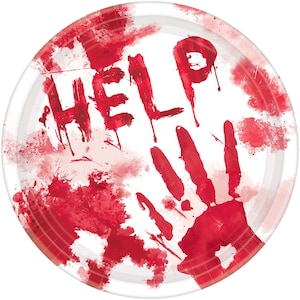 Piatti e tovaglioli di carta Zombie per Halloween Bloody Good Time