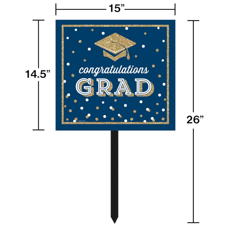 Glittering Grad Graduation Party Supplies: Plates, Napkins, Table Cover ...
