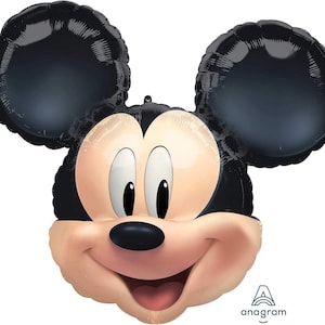 Balão de alumínio grande em formato de 26" da Disney Mickey Mouse