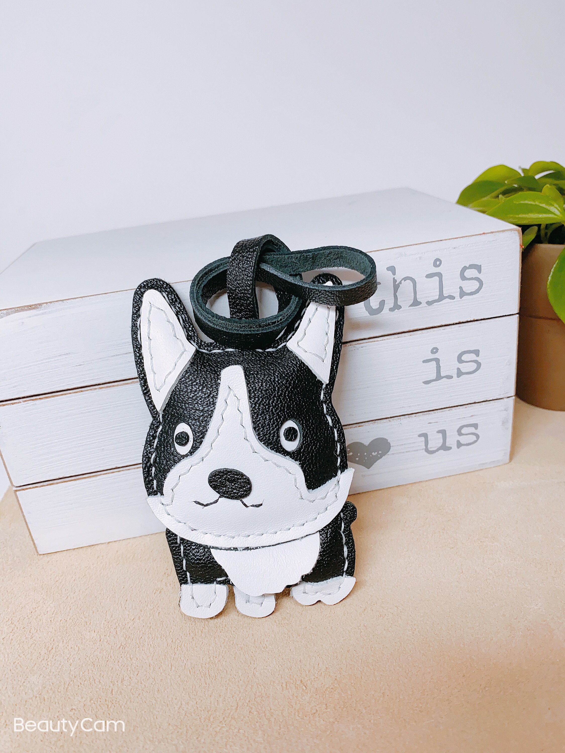 Welsh Puppy Dog Keychain Bag Charm Car Mirror Charm Etsy