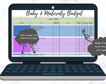 Baby and Maternity Budget Tracker Template Download