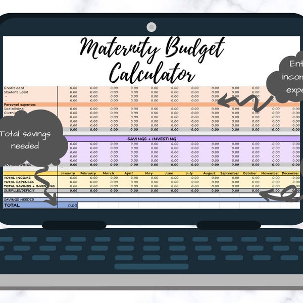 Maternity Budget Calculator