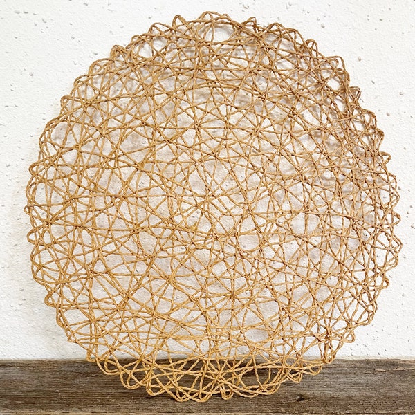 Straw Placemats Etsy