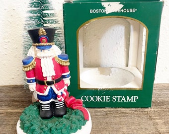 Vintage Nutcracker Cookie Stamp Model 08-603 Boston Warehouse 1997 ; Vintage Holiday Baking