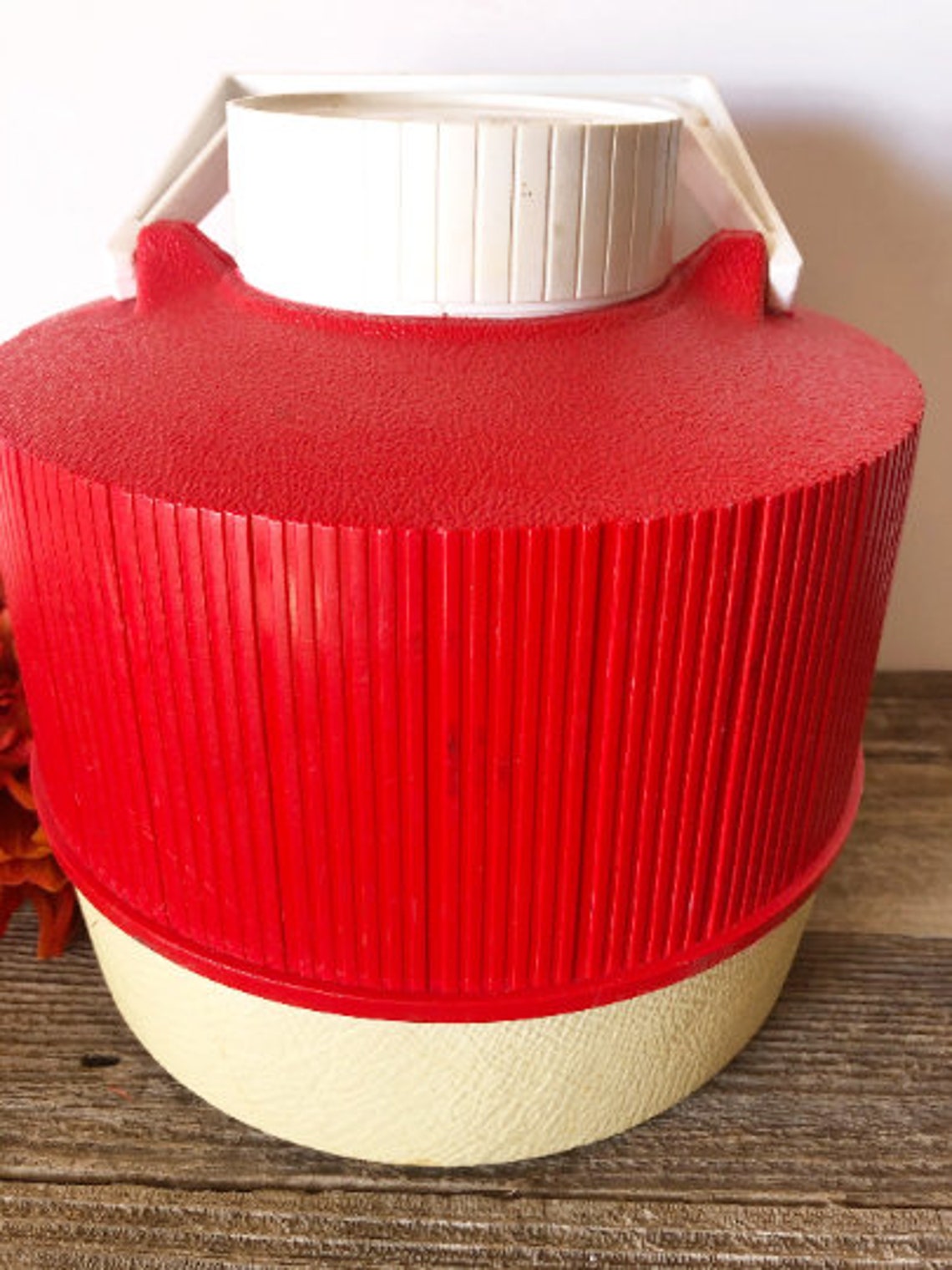 Vintage Red Thermos Jug 1 Gallon Insulated Thermos Picnic Etsy