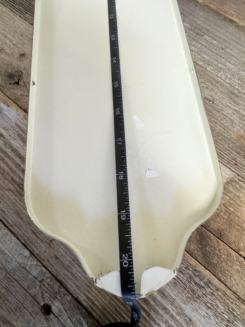 Vintage Gold Metal Tin 3 Slot Mail Letter Wall Holder Chicken Rooster