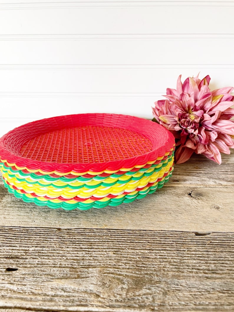 Vintage CHOICE Paper Plate Holders by Plate Mate Retro Etsy