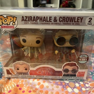 Good Omens Funko 2 Two Pack Crowley Aziraphale - Etsy