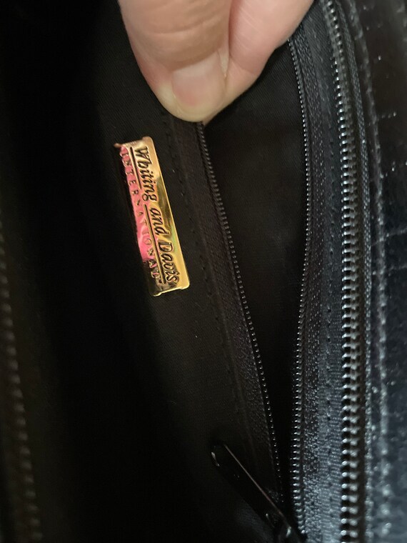 Black Metal Mesh Bag/Clutch by Whiting & Davis Gem