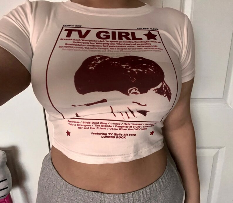 T-shirt bébé fille TV, vêtements de l'an 2000, haut d'été image 5