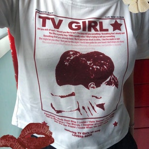T-shirt bébé fille TV, vêtements de l'an 2000, haut d'été image 2
