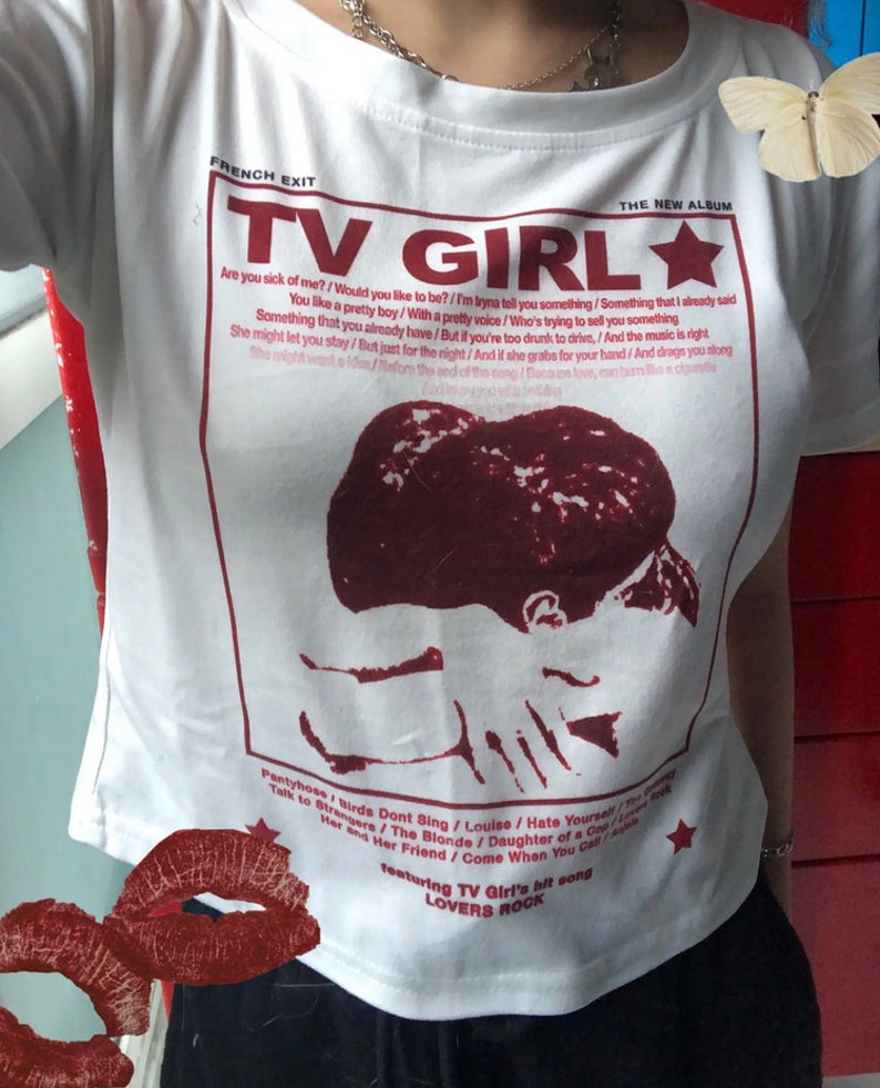 T-shirt bébé fille TV, vêtements de l'an 2000, haut d'été image 2